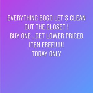 BOGO WHOLE CLOSET